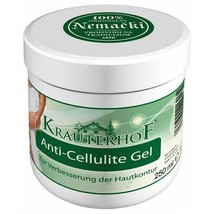 Krauterhof Anti-Cellulite Gel 8.4 fl oz Body Cream Fat Burner Made in Germany - £26.11 GBP