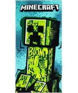 Minecraft Towel for Minecraft Kids Towel - Multicolour - 70x140cm - $26.72
