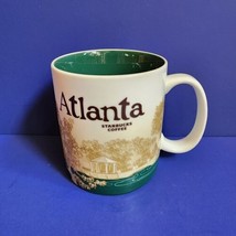 Starbucks Coffee Mug Global Icon City Atlanta 2009 Collector Series Tea 16 oz - $9.49