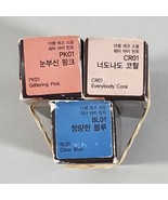 The SAEM ECO SOUL Water Eye Tint (x3) 1 Each: Pink, Coral, Blue 0.14oz./... - $21.02 CAD
