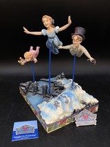 Boxed Jim Shore Disney Showcase Peter Pan Darling Family Straight On Til... - £197.77 GBP