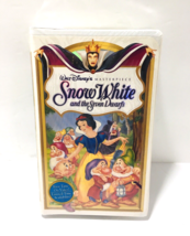 Disney  Snow White and the Seven Dwarfs VHS 1995 MASTERPIECE Collection Sealed - £3,796.18 GBP