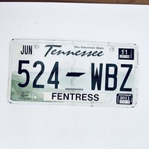 2011 United States Tennessee Fentress County Passenger License Plate 524... - $18.80