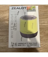Zealot White Noise Machine Sleep Sound Machine w 20 Soothing Sounds 6 Co... - $31.74 CAD