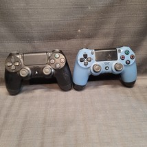 Lot Of 2x Sony Dualshock 4 Wireless Controllers Broken As Is Condition. - $29.70