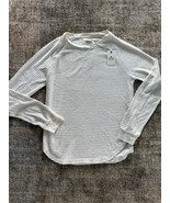 Marine Layer NWT Women’s Terry Out Crewneck Sweatshirt Ivory Color - $61.47 CAD