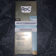 RoC Multi Correxion Hydrate + Plumb Eye Cream 15ml. New In Box! Z - £11.79 GBP