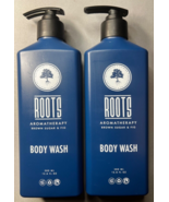 2X ROOTS Aromatherapy BODY WASH Brown Sugar &amp; Fig 12.8oz Each 2 BOTTLES - £38.75 GBP