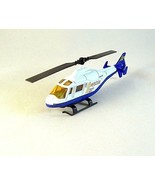 POLICE DEPT. HELICOPTER,WHITE WELLY DIECAST HELICOPTER COLLECTOR&#39;S MODEL... - £26.71 GBP
