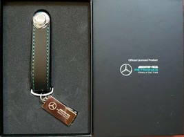 Mercedes-Benz Amg Petronas F1 Leather Keychain | 2021-22 Limited Edition - £38.64 GBP