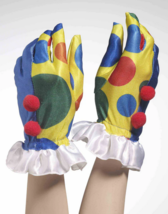 FORUM SHORT BLUE & POLKA DOT CLOWN GLOVES w/RED POM POMS COSTUME ACCESSO... - €10,98 EUR FORUM SHORT BLUE & POLKA DOT CLOWN GLOVES w/RED POM POMS COSTUME ACCESSO... - €10,98 EUR