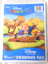 Disney Mead Magic Artist 40 Sheet Drawing Pad Plain Pages A.A Milne E.H Shepard - £5.21 GBP