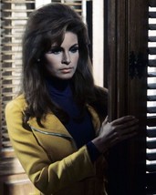 Raquel Welch 1967 in yellow zip jacket from Fathom 8x10 inch photo - $10.99