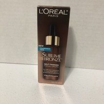 Loreal Sublime Bronze Self Tanning Facial Face Drops w/ Hyaluronic Acid ... - $231.69 MXN