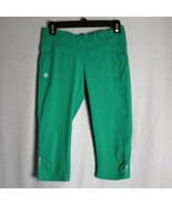 Athleta Women&#39;s Athletic Green Capri Workout Yoga Gym Pants Size SM - $18.81