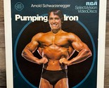 Pumping Iron Selectavision Videodisc Arnold Schwarzenegger ~ Rare Vintage! - $21.28