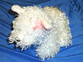 GANZ  White Terrier Plush Dog   HM106  Webkinz - £11.86 GBP