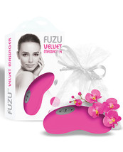 Fuzu Velvet Massager - Neon Pink - £19.65 GBP