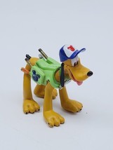 Disney Racers Pluto 1.5&quot; Mini PVC Figure  - £7.55 GBP