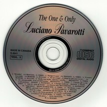 Luciano Pavarotti - The One &amp; Only Vol. 1 (CD disc) 1994 - £3.11 GBP