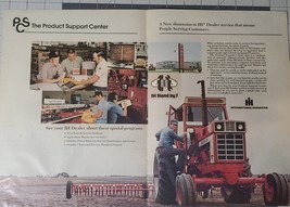 International Harvester Product Support Center Print Ad 1976 - £18.68 GBP