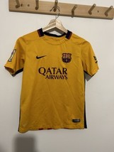 YOUTH Large FC Barcelona NIKE Soccer Football Futbol Jersey - £23.87 GBP