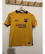 YOUTH Large FC Barcelona NIKE Soccer Football Futbol Jersey - £23.35 GBP