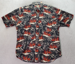 Natural Issue Shirt Mens Medium Multi Hawaiian Short Sleeve Collared Button Down - £14.41 GBP