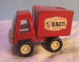 VINTAGE BUDDY L  DIECAST   METAL 3&quot; RED TEXACO DELIVERY TRUCK - £17.93 GBP