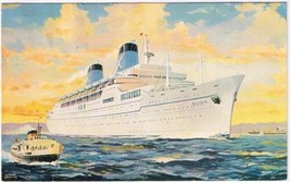 Postcard RHMS Ellinis Cruise Bahamas Bermuda West Indies 4&quot;x 6 1/2&quot; - $5.75