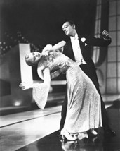 Fred Astaire &amp; Ginger Rogers Top Hat B&amp;W Print 16x20 Canvas Giclee - £55.05 GBP
