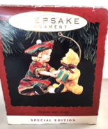 Hallmark Keepsake Special Edition Ornament Lucinda and Teddy Bear 1994 - $17.66 CAD
