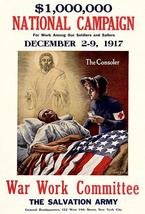 National Campaign - Salvation Army - 1917 - World War I - Propaganda Poster - £7.98 GBP+