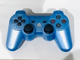 Playstation 3 DualShock 3 controller Candy Blue CECHZC2J Sony authentic OEM - £38.01 GBP