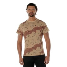 Rothco 6 Color Desert Camo T-Shirt Chocolate Chip Camo Cotton/Poly Tagle... - $17.68+
