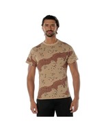 Rothco 6 Color Desert Camo T-Shirt Chocolate Chip Camo Cotton/Poly Tagle... - $17.68+