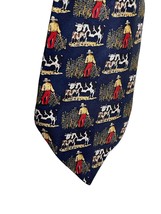 Michelsons X Wilmington Country Store Men Pure Silk Neck Tie Skinny Clas... - £15.54 GBP