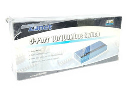 NEW ZONET ZFS3005P 5-PORT 10/100 MBPS ETHERNET SWITCH - $20.00
