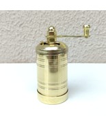 3&#39;&#39; Mini Manual Coffee Grinder Pepper Spice Mill Brass Kitchen Decor Tur... - $471.22 MXN