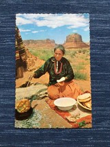 Vintage Postcard Unused Navajo Indian Squaw Monument Valley Arizona Petley ~688A - £3.73 GBP