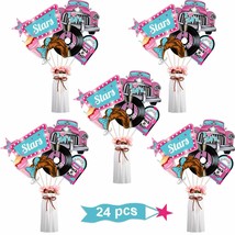 24 Pieces 50&#39;S Rock And Roll/ 80&#39;S Retro Party Decorations, 50&#39;S Sock  - £15.79 GBP