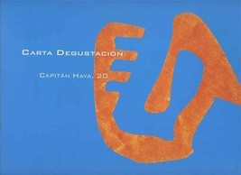 Teitu Menu Carta Degustacion Capitan Haya Madrid Spain 2001 - £21.68 GBP