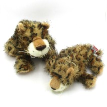 Ganz Plush Leopards Beanbag Pair Soft  Spotted Cuddly Kids/Collectors - $158.05 MXN