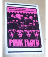 PINK FLOYD  Memorabilia THE MOVIE Cinema Concert &amp; The Wall Sticker 1997... - $12.77
