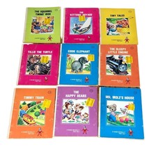 A Rand McNally Tiny Elf Vintage Books Lot of 9 Tillie the Turtle Eddie Elephant - £27.97 GBP