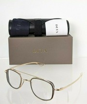 Brand New Authentic Dita Eyeglasses TESSEL DTX-118-46-02 Gold 46mm Frame - £313.47 GBP