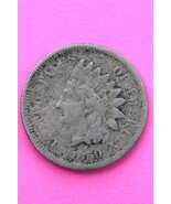 1859 Copper Nickel Indian Head Cent Penny Exact Early Type Coin Pictured... - $13.66 CAD
