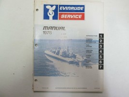 1978 Evinrude 4 HP 4806 4836 4837 Servizio Riparazione Shop Manuale Articolo No - £7.97 GBP