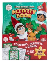 The Elf on the Shelf &quot;Santa&#39;s North Pole Friends&quot; Activity &amp; Color Book - £10.19 GBP