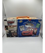 Disney Pixar Cars On the Road to Learning 4 book Learn &amp; Carry Pack Audi... - $12.19